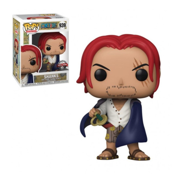 Funko Pop Animation 939 | One Piece | Shanks Exclusive 9Cm