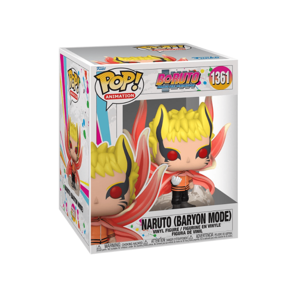 Funko Pop | Animation 1361 | Boruto Naruto Next Generations | Super Sized | Baryon Naruto 15 cm