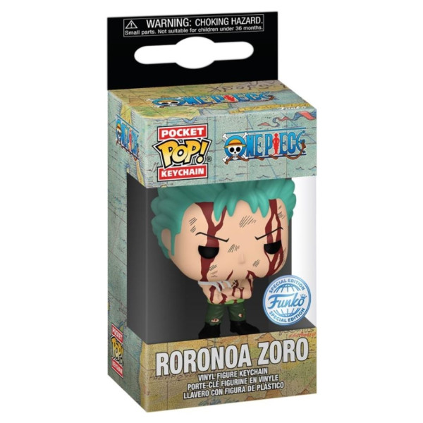 Funko Pop! Keychain | One Piece | Roronoa Zoro (Nothing Happened)