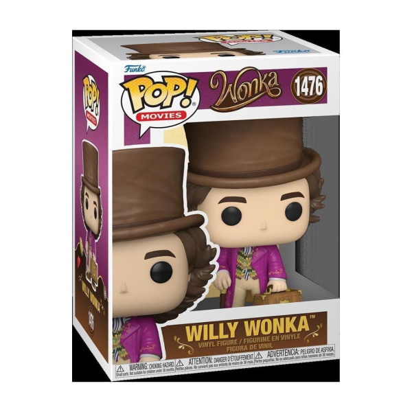 Funko Pop! Movies 1476 | Willy Wonka | Wonka 9Cm