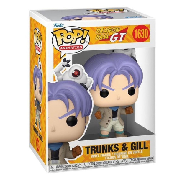 Funko Pop! Animation 1630 | Dragon Ball GT | Trunks w/Gill