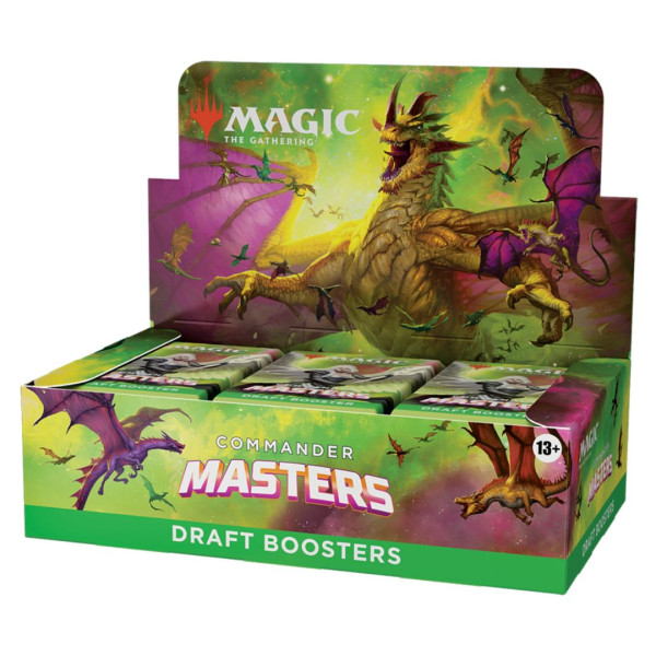 Magic: the Gathering | Commander Masters | Draft Booster Display (24 buste) Eng