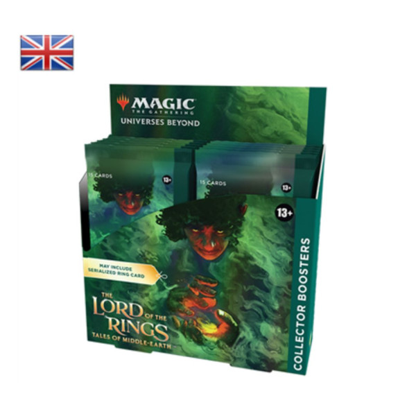 Magic: the Gathering | Il Signore degli Anelli: Racconti della Terra di Mezzo | Collector's Booster Display (12 Buste) Eng