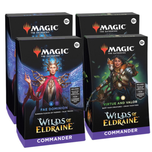 Magic: the Gathering | Terre Selvagge di Eldraine | Commander Deck Eng