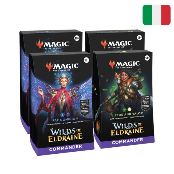 Magic: the Gathering | Terre Selvagge di Eldraine | Commander Deck Ita