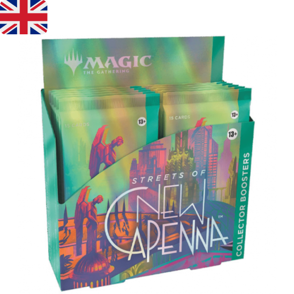 Magic: the Gathering | Strade di Nuova Capenna Collector Booster Display (12 Buste) Eng