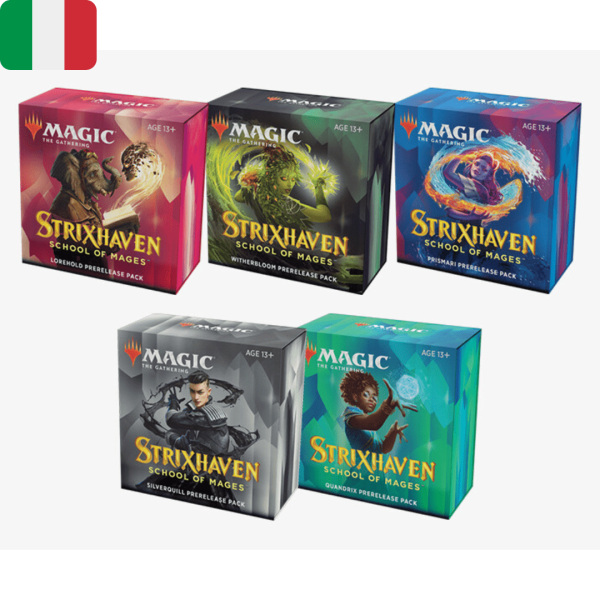 Magic: the Gathering | Strixhaven: Scuola dei Maghi | Prerelease Pack Ita (6 Buste)