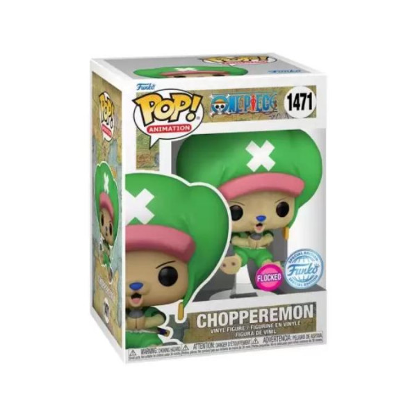 Funko Pop! Animation 1471 | One Piece | Chopperemon (Wano) 9 cm | Flocked