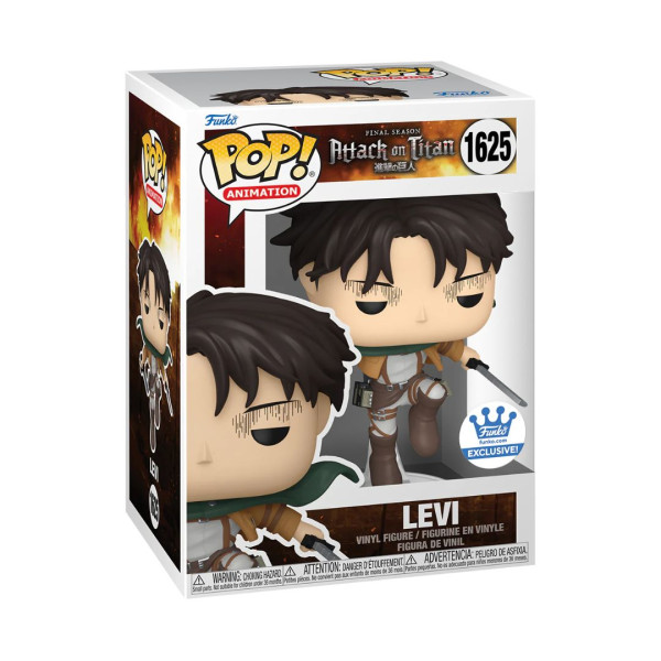 Funko Pop Animation 1625 | Attack On Titan | Levi Jump 9Cm