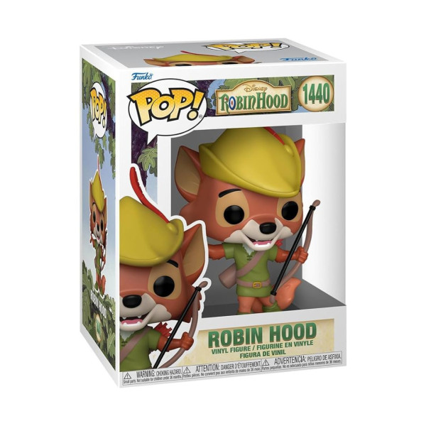 Funko Pop! Disney 1440 | Robin Hood | Robin Hood 9Cm