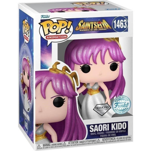 Funko Pop! Animation 1463 | Saint Seiya | Saori Kido (Diamond Collection)