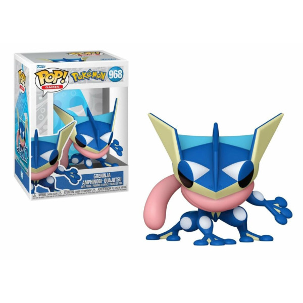 Funko Pop Games 968 | Pokémon | Greninja 9Cm