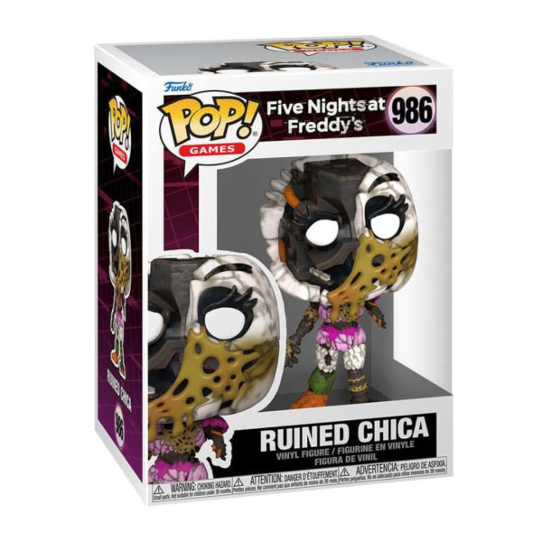 Funko Pop Games 986 | Five Nights at Freddy's | Security Breach - Ruin: Ruined Chica 9 cm