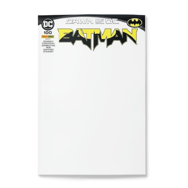 Batman 100 | Variant Blank Cover