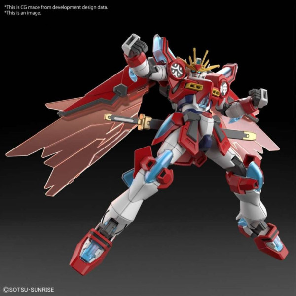 Bandai Model Kit | Hg Gundam Shin Burning 1/144