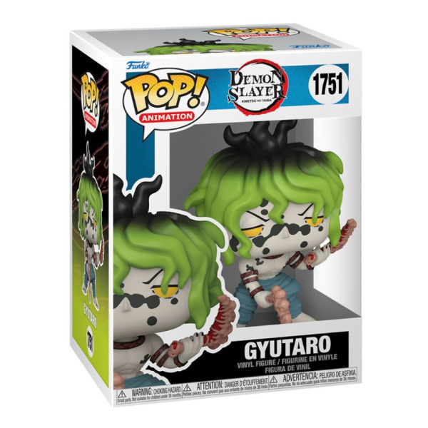 Funko Pop Animation 1751 | Demon Slayer | Gyutaro 9 Cm