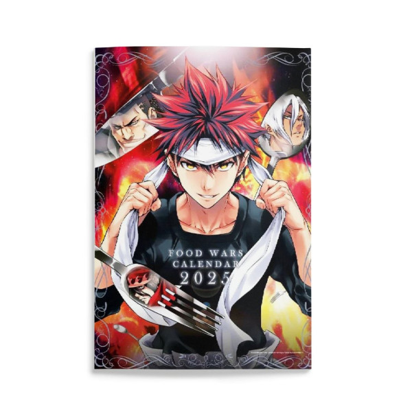 Food Wars Calendario 2025