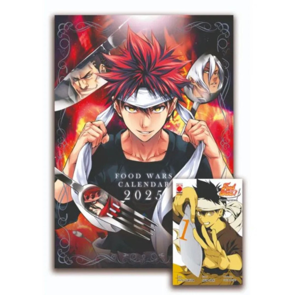 Food Wars Calendario 2025 + Food Wars 1 Variant