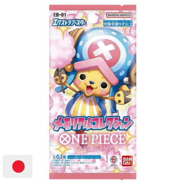 One Piece Card Game | Eb-01 | Extra Booster Memorial Collection (1 Busta) Jpn