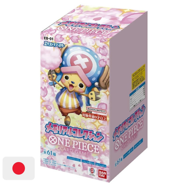 One Piece Card Game | Eb-01 | Extra Booster Memorial Collection Box (24 Buste) Jpn