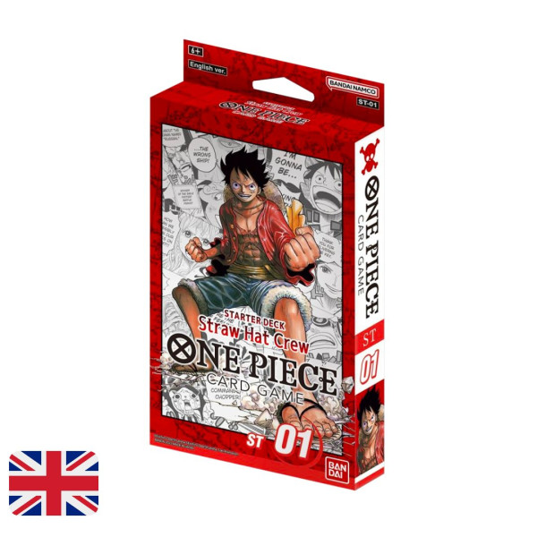 One Piece Card Game | Starter Deck ST-01 | Straw Hat Crew Eng