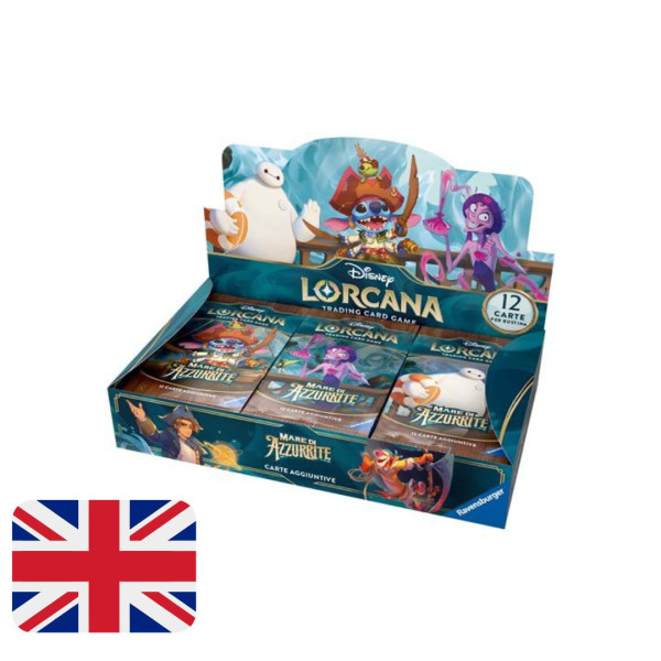 Lorcana | Mare di Azzurrite | Booster Box (24 Buste) Eng