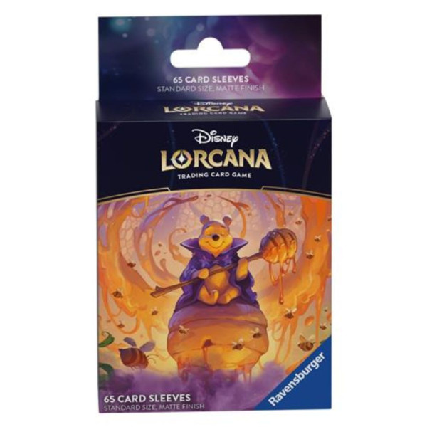 Lorcana | Mare di Azzurrite | Bustine Protettive | Winnie The Pooh (65 pz)