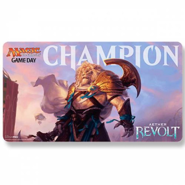 Ultra Pro | Playmat | MTG | Rivolta dell'Etere Store Championship Champion | Ajani Unyelding