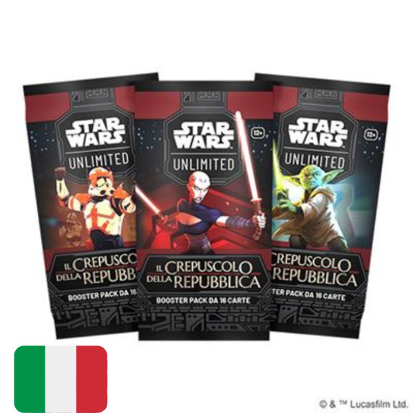 Star Wars Unlimited | Crepuscolo Della Repubblica | Busta Singola Ita