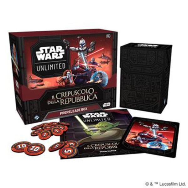 Star Wars Unlimited | Crepuscolo Della Repubblica | Prerelease Box