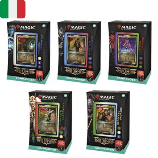 Magic: the Gathering | Strade di Nuova Capenna | Commander Deck Ita