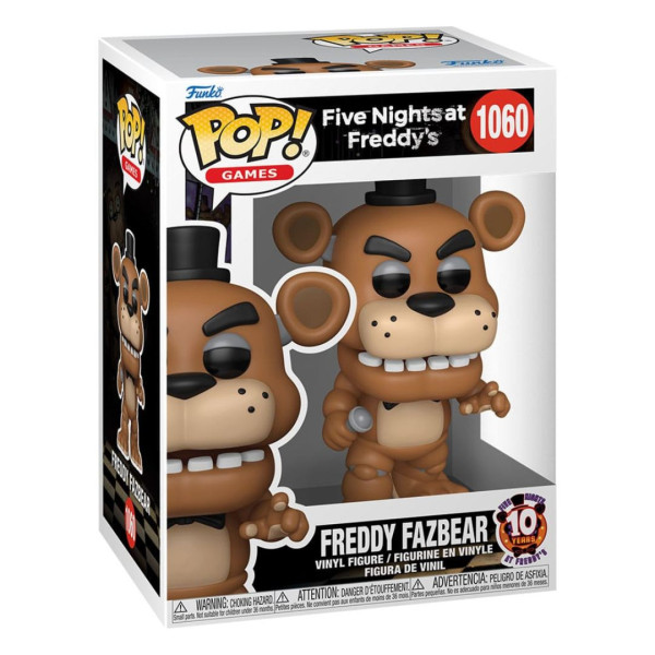 Funko Pop! Games 1060 | Five Nights At Freddy's  | Freddy Fazbear