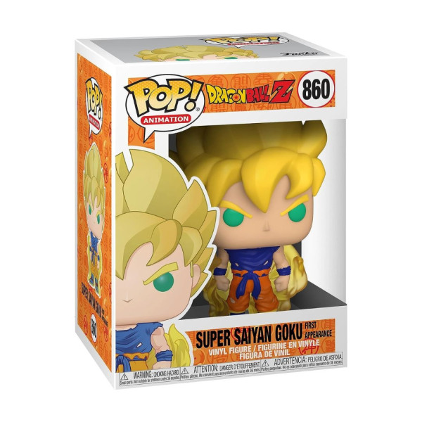 Funko Pop Animation 860 | Dragon Ball Z | SS Goku (First Appearance) 9cm