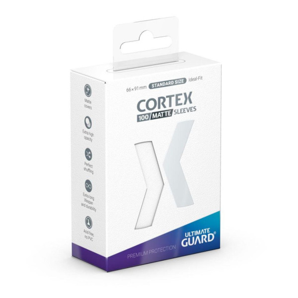 Ultimate Guard Bustine Protettive Cortex Standard Size Matte White (100Pz)