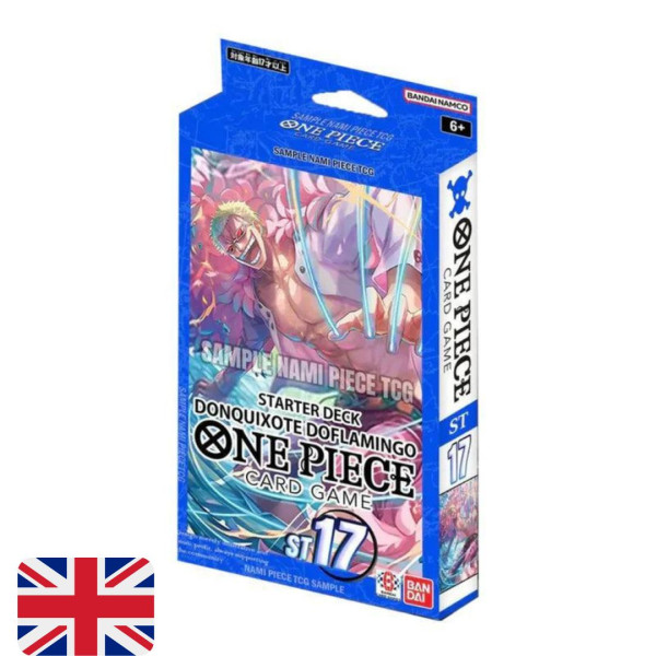 One Piece Card Game | Starter Deck ST-17 | Donquixote Doflamingo Eng