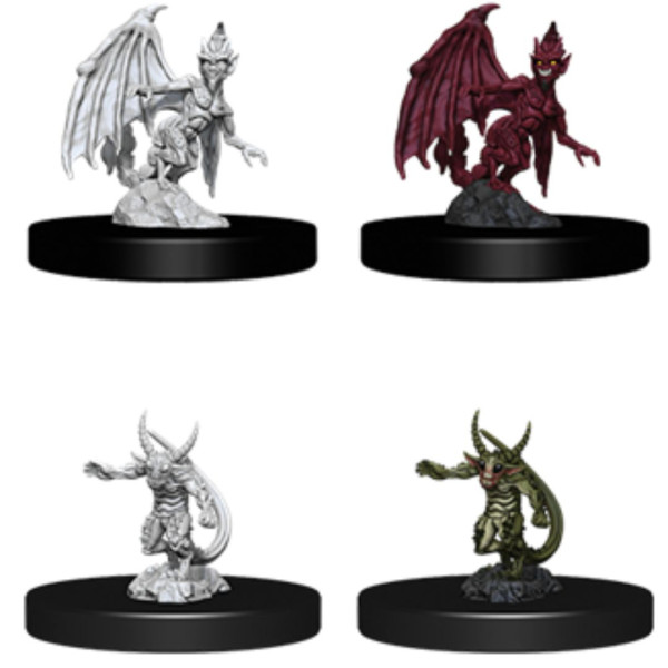 WizKids | Nolzur's Marvelous Miniature | Quasit & Imp