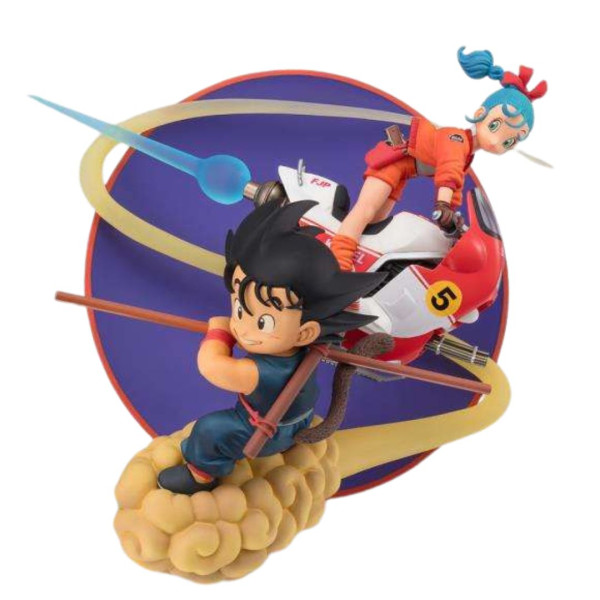 Tamashii Nations | Dragon Ball | FiguartsZero | Son Goku & Bulma 18cm