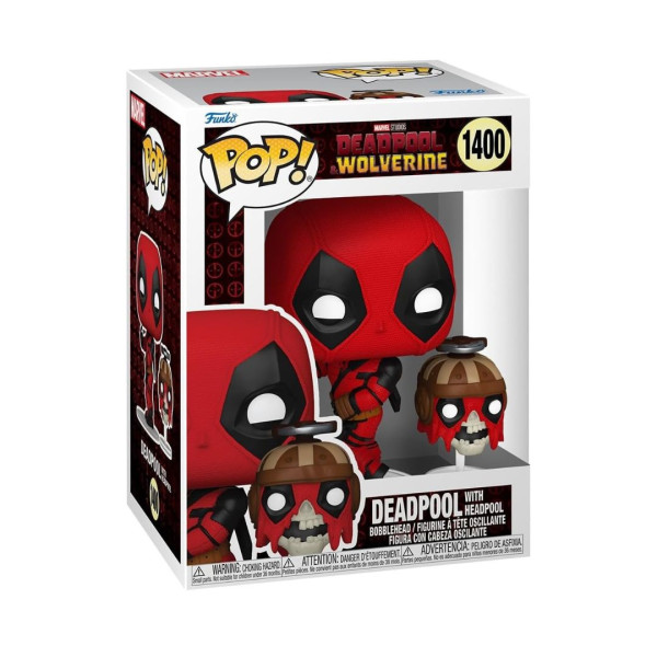 Funko Pop! Movies 1400 | Deadpool & Wolverine | Deadpool w/Head