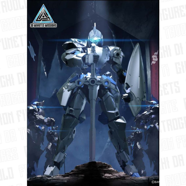 Bandai | Model Kit Gunpla | 30mm Exm-A9k Spinatio Knight Type 1/144