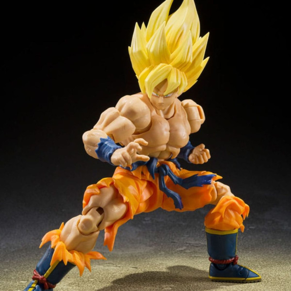 Bandai Tamashii Nations | Dragon Ball Z | S.H.Figuarts | Super Saiyan Son Goku Legendary Super Saiyan (Best Selection)