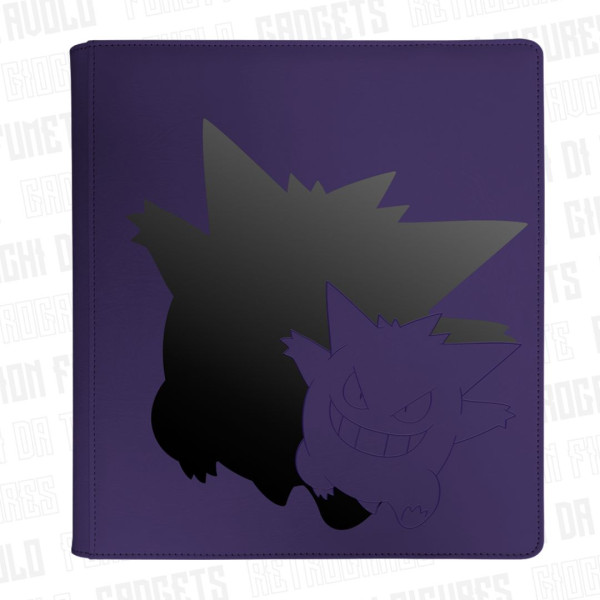 Ultra Pro | Album 12 Pocket 480 Zippered Pro-Binder | Pokémon | Elite Gengar