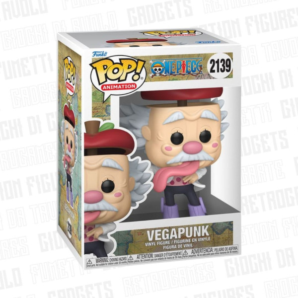 Funko Pop! Animation 2139 | One Piece | Vegapunk (Egghead) 9Cm