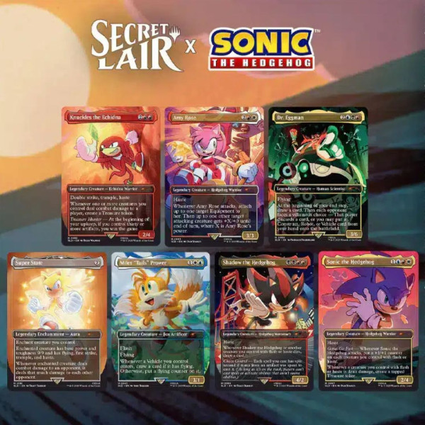 Magic: the Gathering | Secret Lair x Sonic | Friends & Foes WPN Exclusive Eng