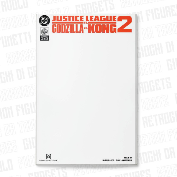 Justice League Vs Godzilla Vs Kong 2 -1 | Blank Variant