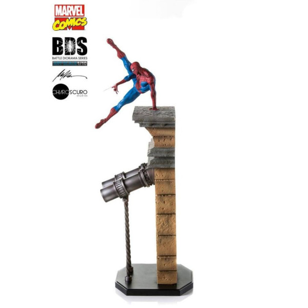 Iron Studios | Marvel | Battle Diorama Series | Spider-Man Art 1/10 Statue