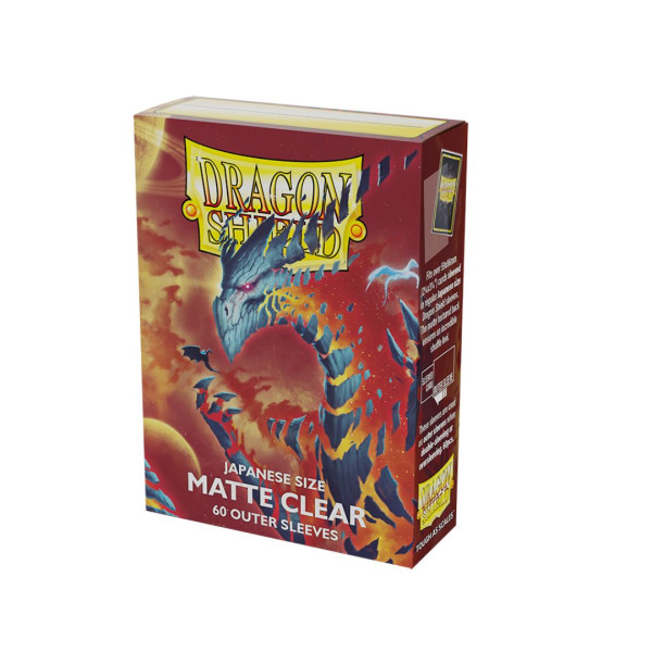 Dragon Shield | Bustine Protettive Japanese | Outer Sleeves Clear (60Pz)