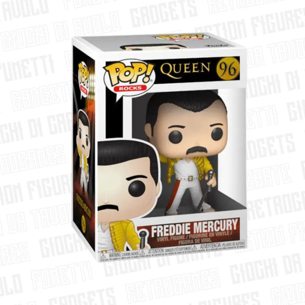 Funko Pop! Rocks 96 | Queen | Freddie Mercury (Wembley 1986) 9cm