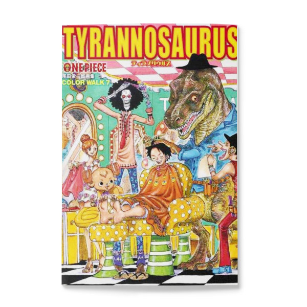 One Piece Color Walk 7 Tyrannosauru Ed. Giapponese