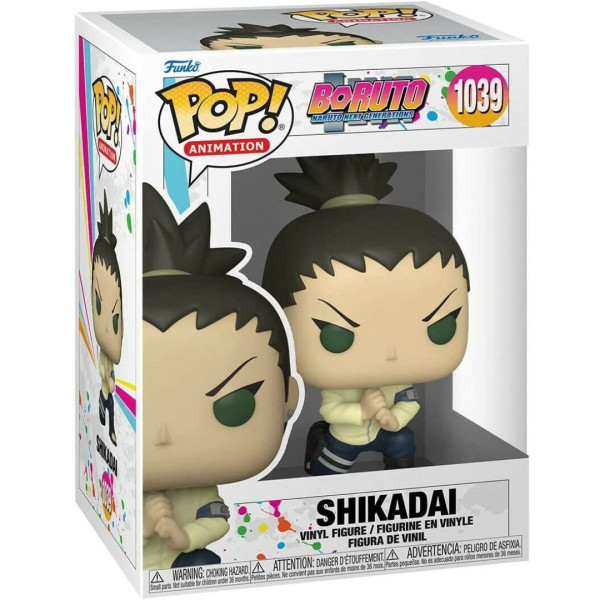 Funko Pop | Animation 1039 | Boruto: Naruto Next Generations | Shikadai 9 Cm