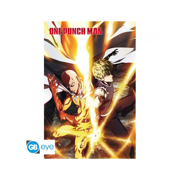 One-Punch Man | Poster | Saitama & Genos